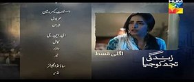 Zindagi Tujh Ko Jiya- Episode 36  HUM TV Drama 20 April 2016-Promo