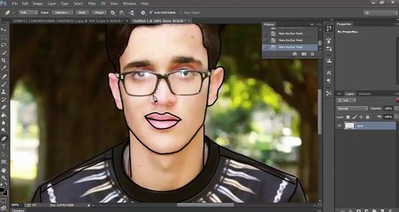 How To Cartoon Yourself In Photoshop Cs6