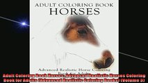 FREE DOWNLOAD  Adult Coloring Book Horses Advanced Realistic Horses Coloring Book for Adults Advanced  DOWNLOAD ONLINE