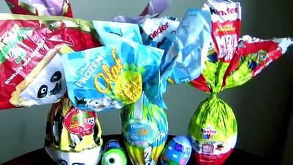 Video herunterladen: Giant Kung Fu Panda 3 Easter Egg Surprise, Giant Kinder OVO Minions, FROZEN OLAF Huevos Sorpresa