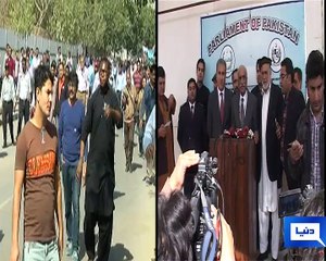Opposition on PIA privatization issue, Report by Shakir Solangi, Dunya News