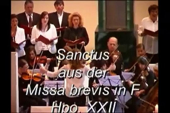 Sanctus aus der Missa brevis in F von Joseph Haydn