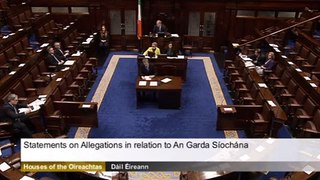 Deputy Sean Kenny Speaking on the Statements on Allegations by Members of An Garda Siochana