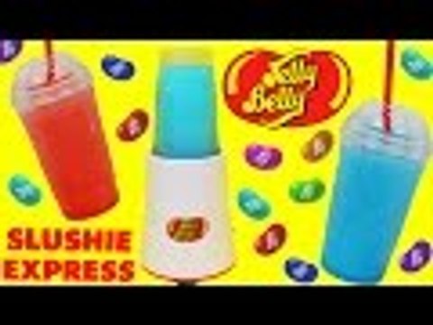 Disney | Jelly Belly Slushie Maker! Icee Shaved Ice Yummy Frozen Dessert Play Food Toy Review DisneyCarToys