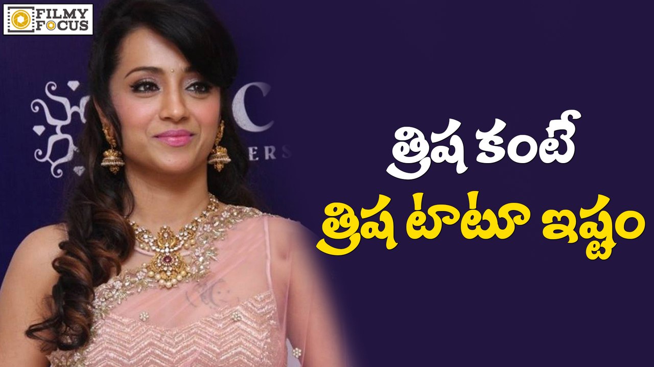 Srinivas Reddy Loves Trisha Tattoo on her Private Place - Filmyfocus.com