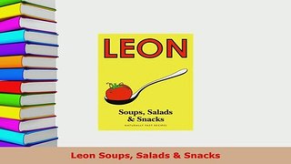 PDF  Leon Soups Salads  Snacks PDF Online