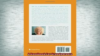 FREE PDF  A Handbook For Grandparents  BOOK ONLINE