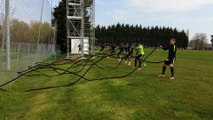 Exercice Physique du Foot. Ce. Metz Lundi 18 Avril 2016