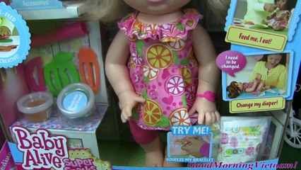 Vui Cùng Baby Alive Búp Bê Tương Tác ( Phần 1) Baby Ăn Play - Doh Baby Alive Eat