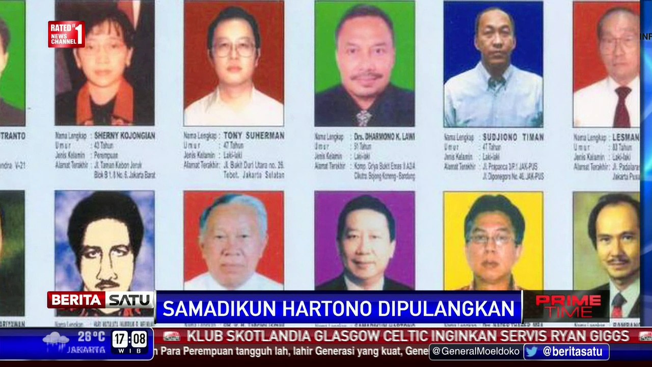 Pemulangan Samadikun Hartono Terganjal Barter Tahanan