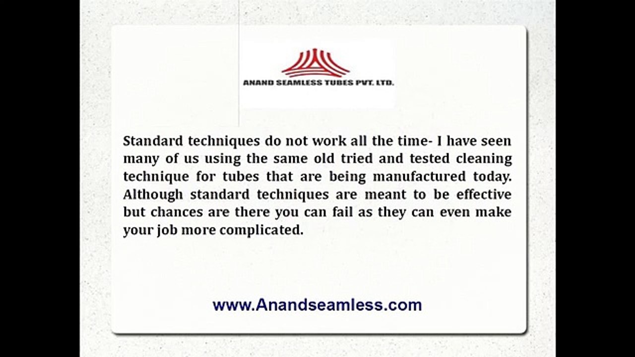 A few basics to learn about heat exchanger tubes