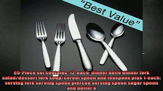 special produk Yamazaki Summersby 45Piece Flatware Set Service for 8