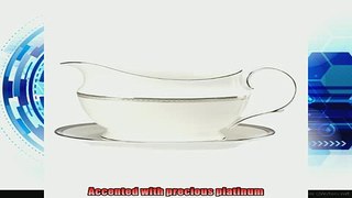 special produk Lenox Murray Hill Sauce Boat and Stand White