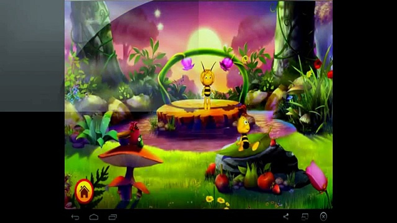 Die Biene Maja Blumen Party Spiele für Tablets und Smartphones auf Deutsch