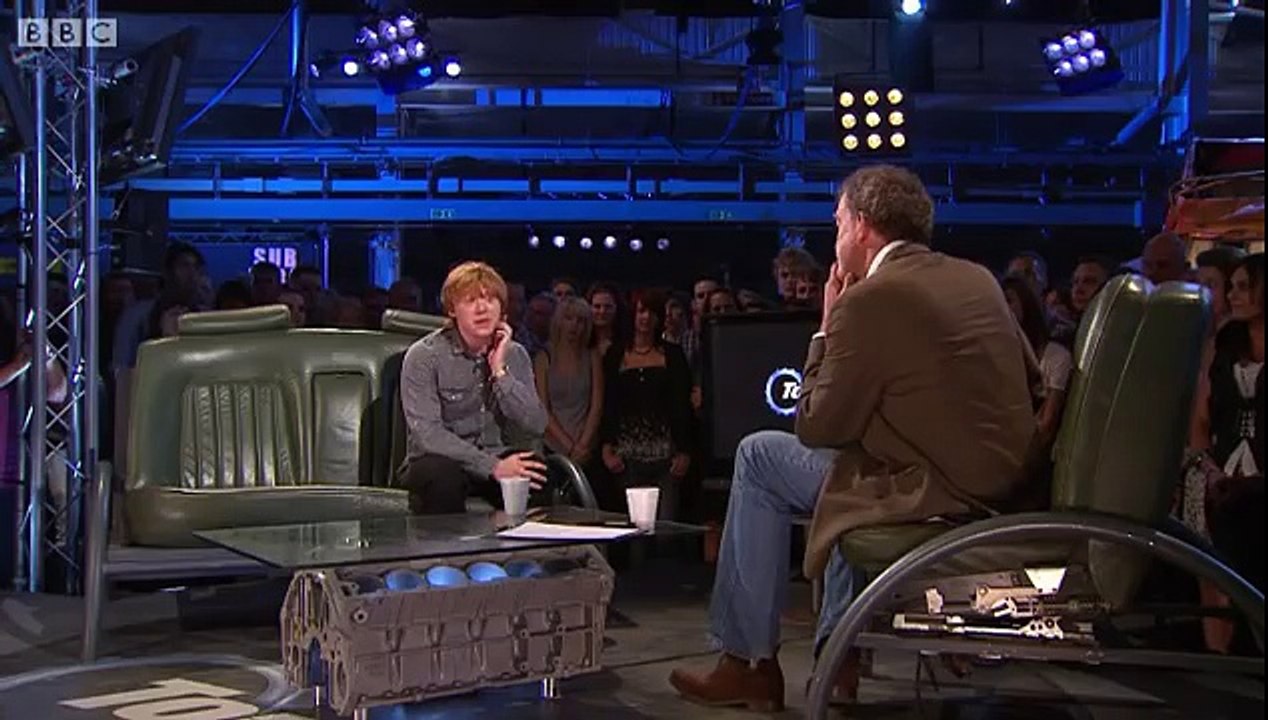 Rupert Grint interview and Lap Top Gear BBC