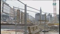 Le chantier Rive gauche à Charleroi à l'arrêt après le scandale des salaires impayés