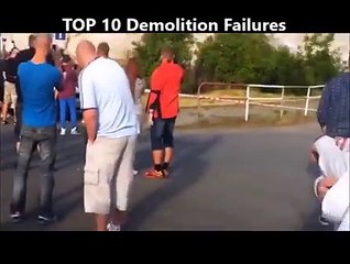 Compilation de démolitions ratées