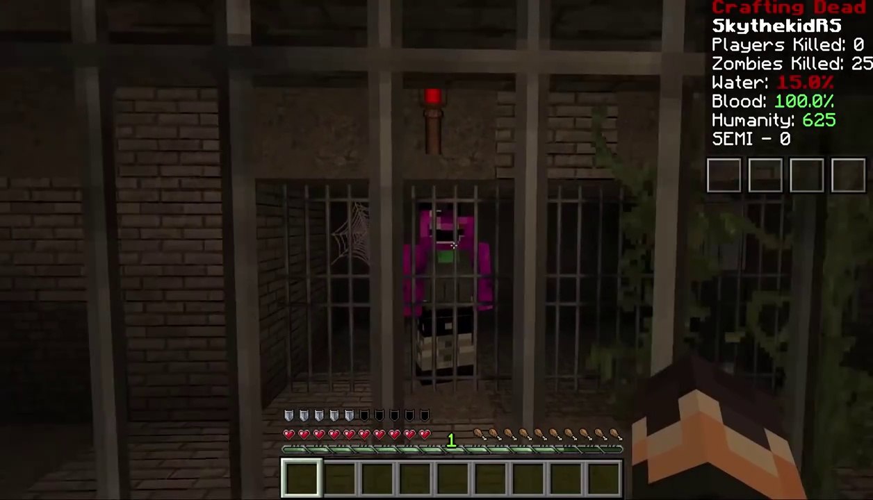 Minecraft Crafting Dead  Locked Up 4 Minecraft Roleplay