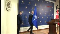 NATO Genel Sekreteri ile Bakan Çavuşoğlu Ortak Basın Toplantısı Düzenledi- 1