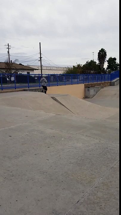 Skatepark riverbank