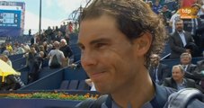 Rafael Nadal On-court Interview / R3 Barcelona Open 2016