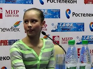 2011 12 26 Rus Nats Ladies SP press conference