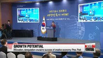 Innovation, deregulation crucial to success of creative economy: President Park