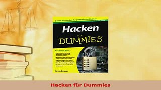 PDF  Hacken für Dummies  Read Online