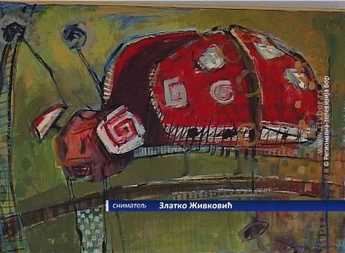 Izložba slika u Boljevcu, 21. april 2016. (RTV Bor)