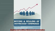 FREE DOWNLOAD  Buying and selling distressed companies  BOOK ONLINE