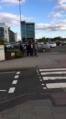 Public Chanting Legend legend Aftet saw Imran khan on The Road