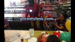 Tony Stark Iron Man Cosplayer Show from alicestyless.com