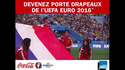 Devenez porte-drapeau pour l'UEFA EURO 2016 à Bordeaux