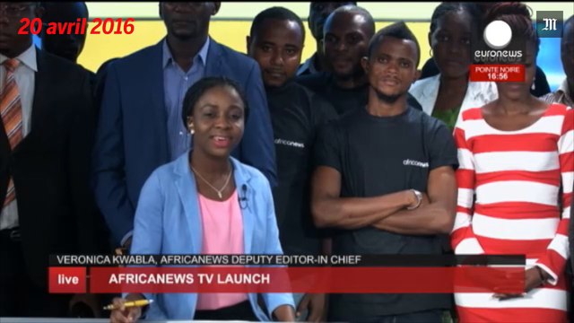 Africanews : les images du lancement