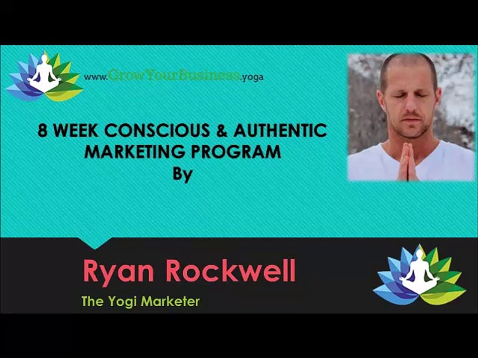 8 WEEK CONSCIOUS & AUTHENTIC MARKETING PROGRAM