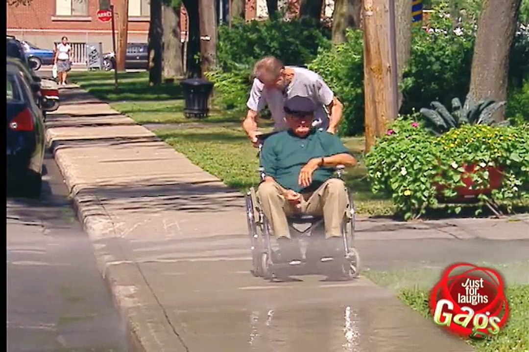 Wet Old Man Prank