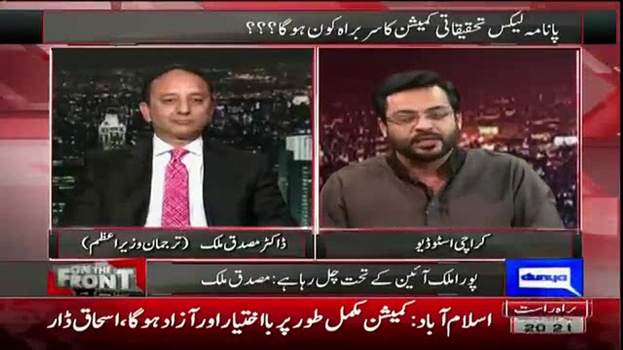 Dr Amir Liyaqat Ne PML N Ke Wazeer Ki Class li