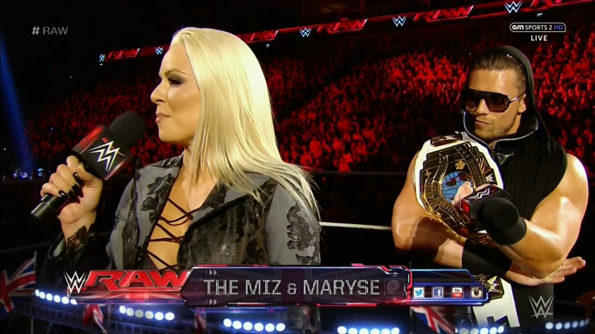The Miz, Maryse, Cesaro and The League Of Nations Segment image