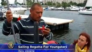 Young Sailors Compete In Kiev Regatta