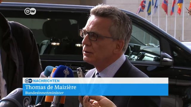 Flüchtlinge: Erste Bilanz der Innenminister | DW Nachrichten