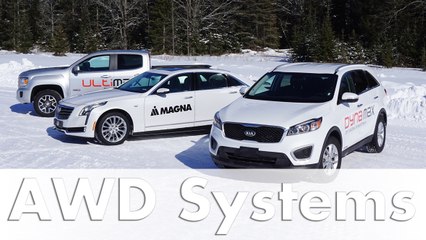 MAGNA Michigan Winter Drive: Testing the latest AWD Systems 2016