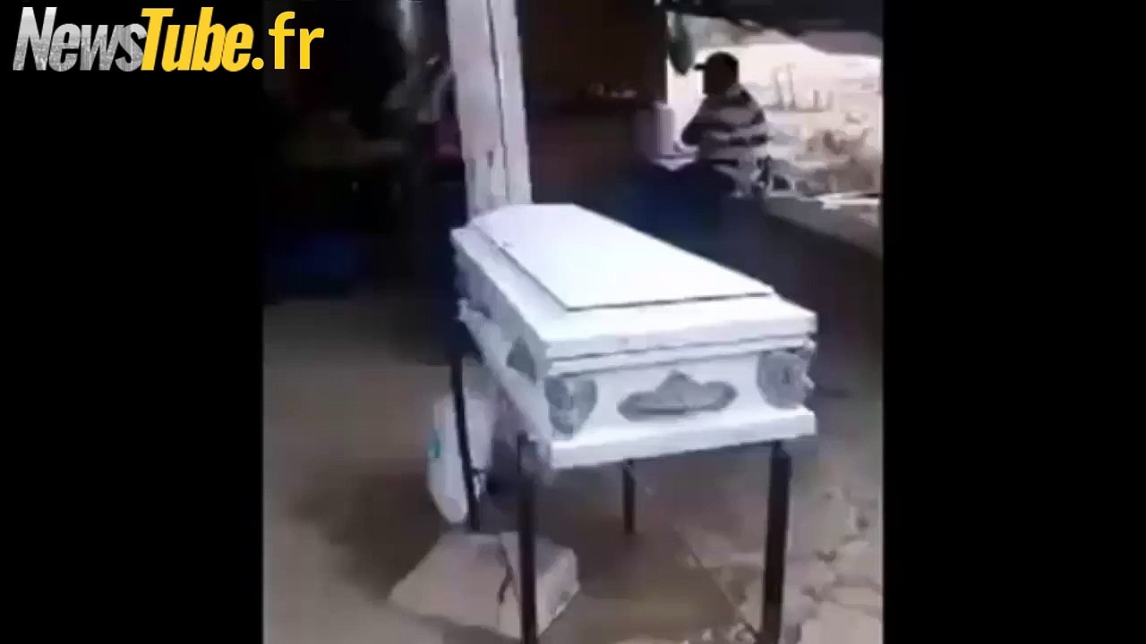 Guy Mours Over Casket, Then...