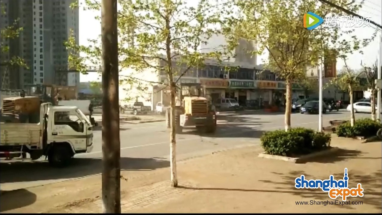 Embrouille sur un chantier entre des ouvriers chinois