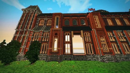 Minecraft Timelapse  Grand Train Station