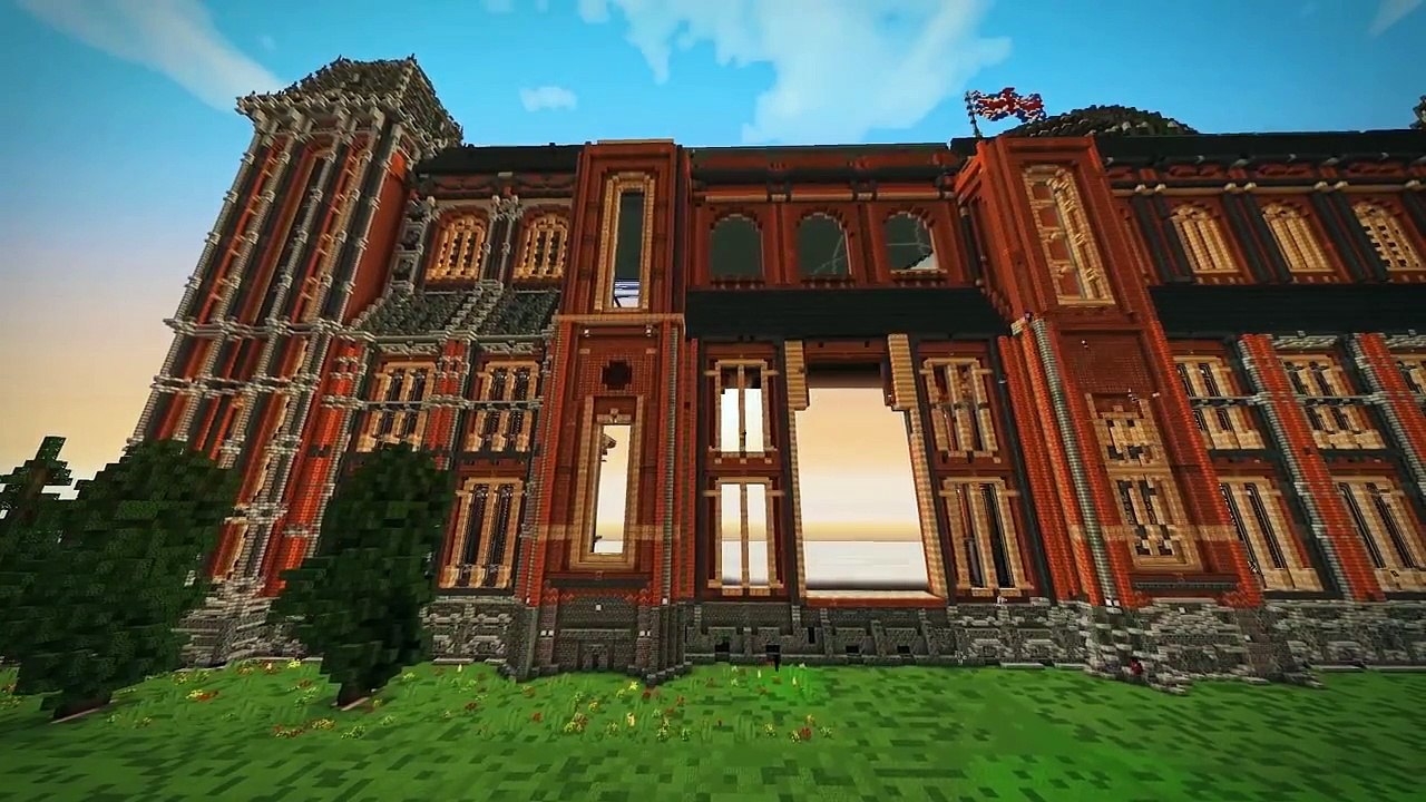 Minecraft Timelapse  Grand Train Station