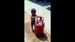 best video of the year 2016 - small baby try to take cylinder
