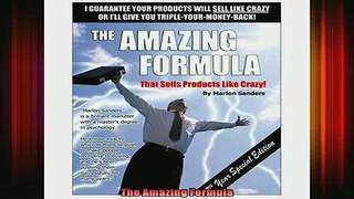 FREE DOWNLOAD  The Amazing Formula  DOWNLOAD ONLINE