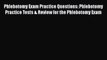 PDF Phlebotomy Exam Practice Questions: Phlebotomy Practice Tests & Review for the Phlebotomy