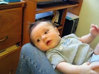 Dean talking and laying on mom's lap - part 2