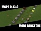 MCPE 0.13.0?? More Redstone Features Update